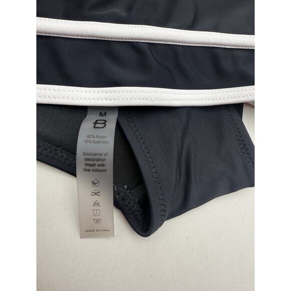 Blooming Jelly Womens High Waist Bikini Sets Sporty Color Block 2pc Swimsuit M.. - Picture 10 of 12